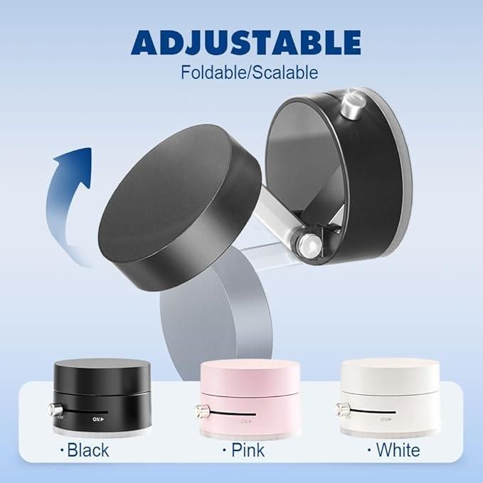 Vacuum Magnetic Suction Phone Mount | Hands-Free Car, Gym, Mirror & Shower Use